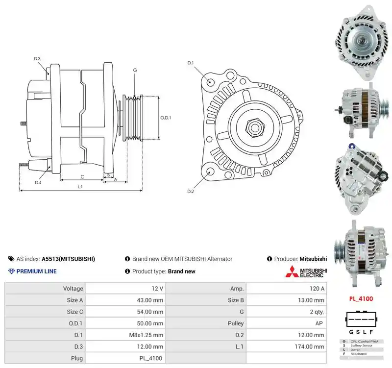 AS-PL A5513(MITSUBISHI)
