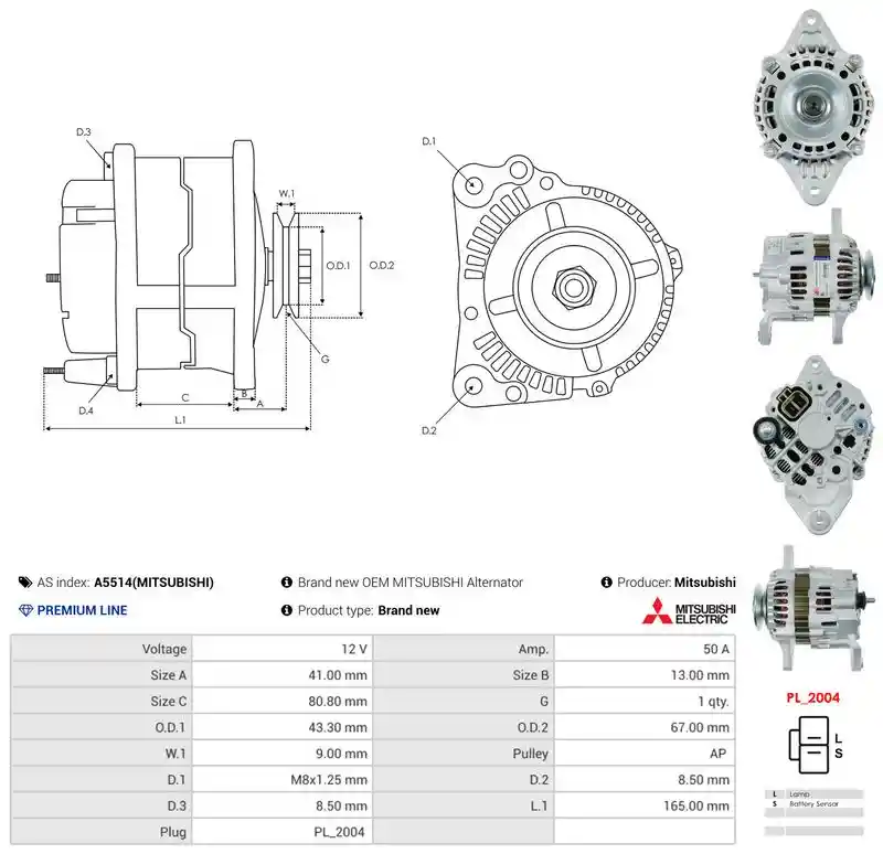 AS-PL A5514(MITSUBISHI)