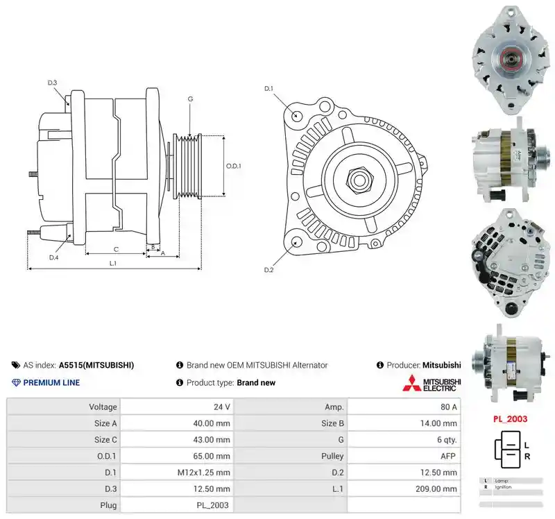 AS-PL A5515(MITSUBISHI)