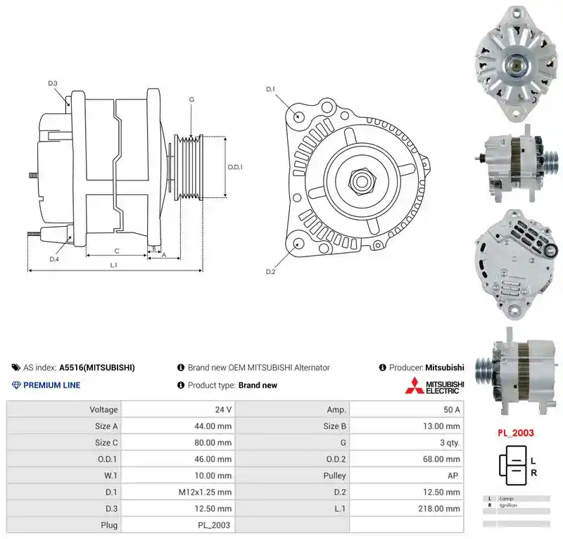 AS-PL A5516(MITSUBISHI)