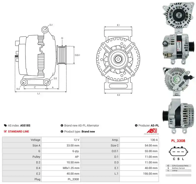 AS-PL A5518S