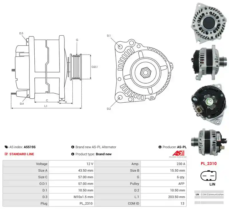 AS-PL A5519S