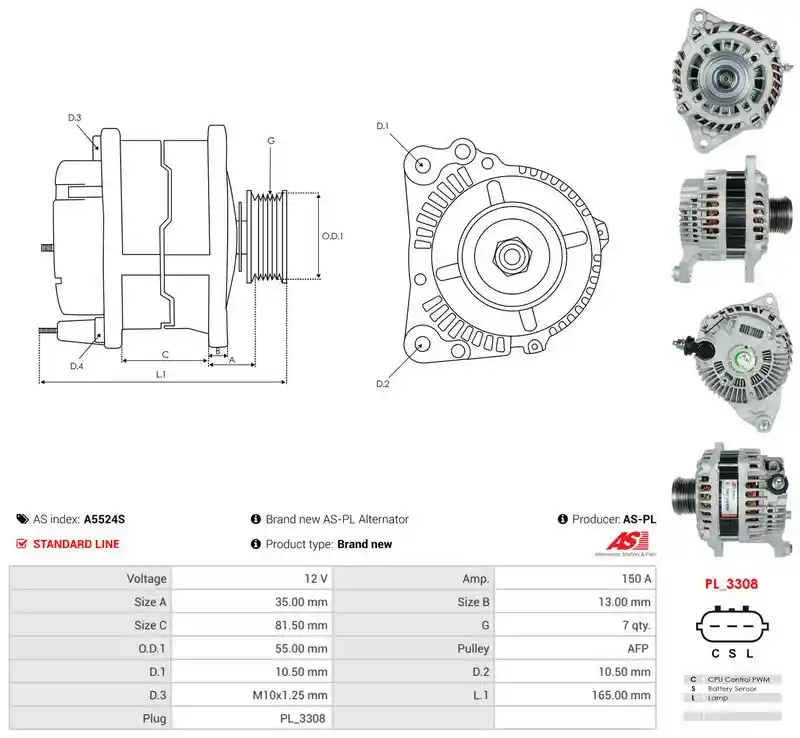 AS-PL A5524S