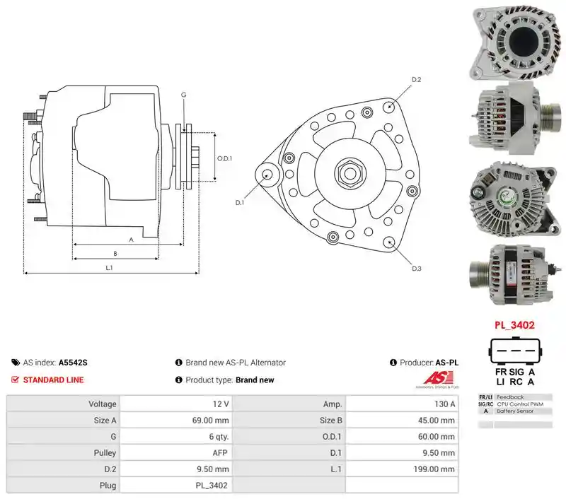 AS-PL A5542S