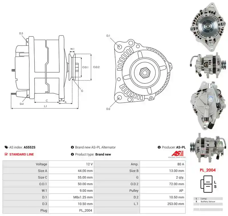 AS-PL A5552S