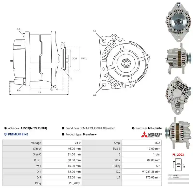 AS-PL A5553(MITSUBISHI)