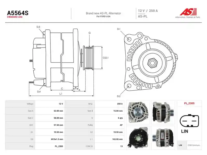 AS-PL A5564S