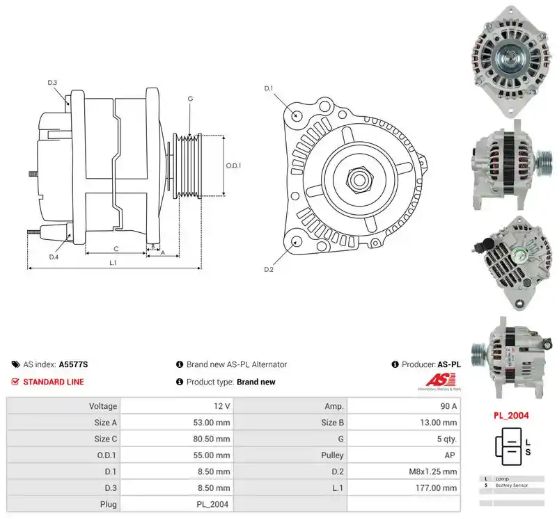 AS-PL A5577S