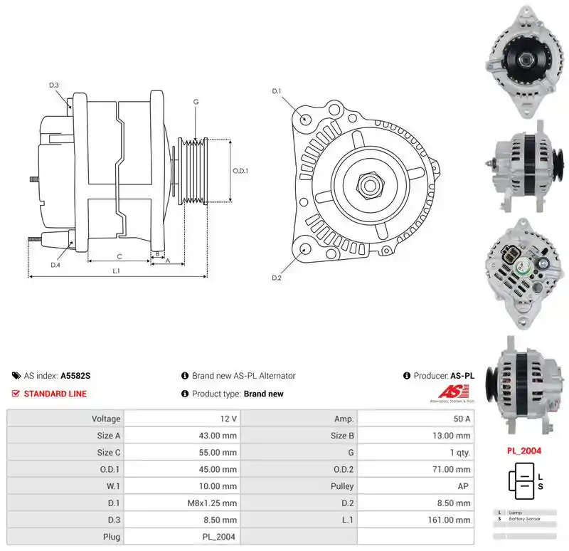AS-PL A5582S
