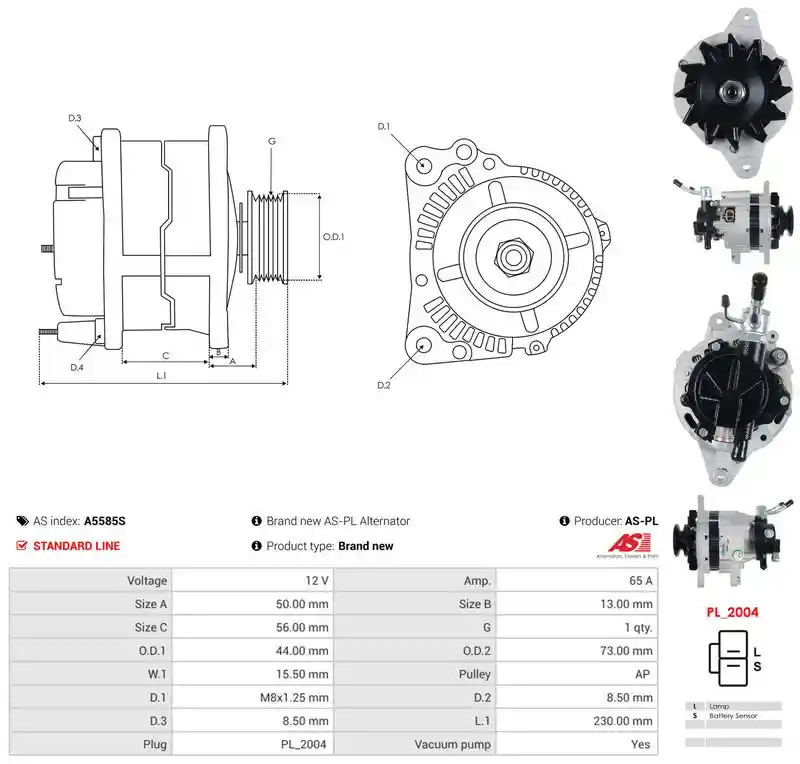 AS-PL A5585S