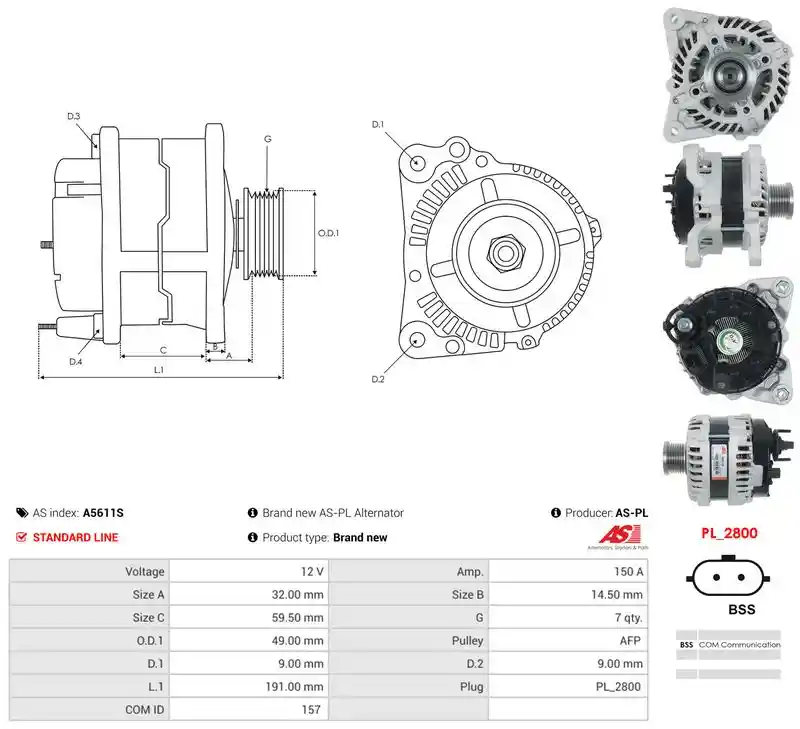 AS-PL A5611S