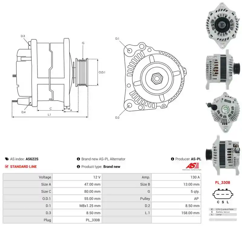 AS-PL A5622S