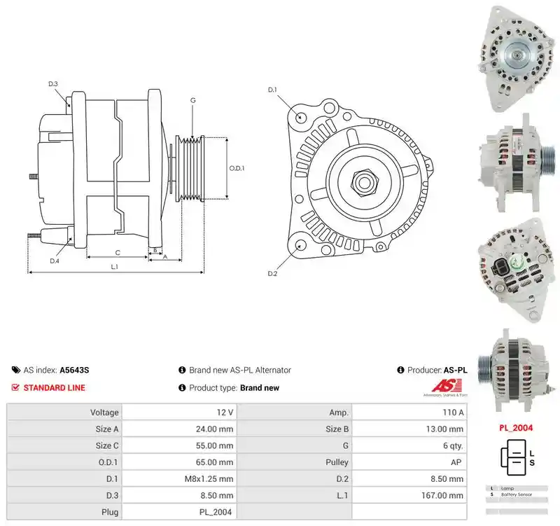 AS-PL A5643S