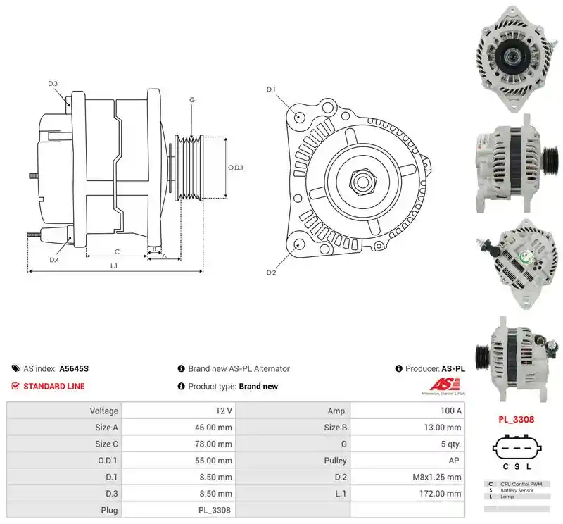 AS-PL A5645S