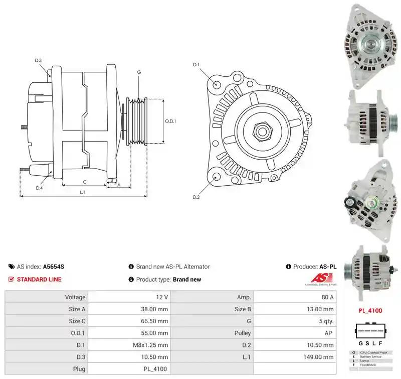 AS-PL A5654S