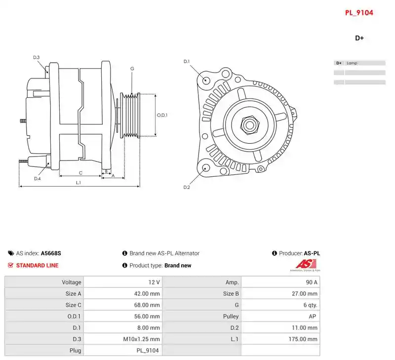 AS-PL A5668S