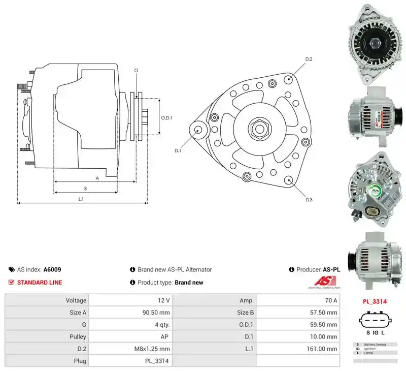 AS-PL A6009