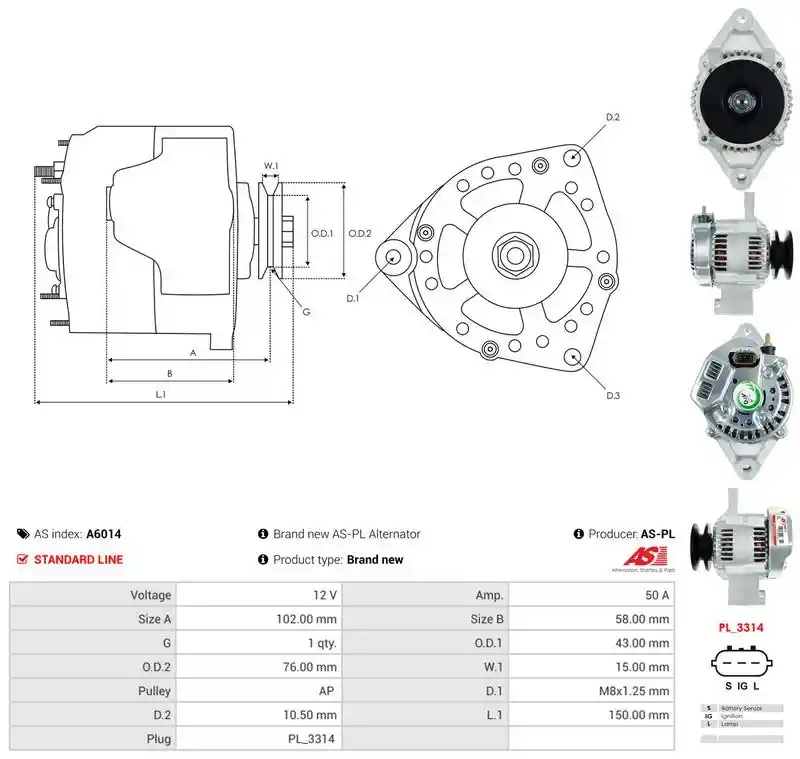AS-PL A6014