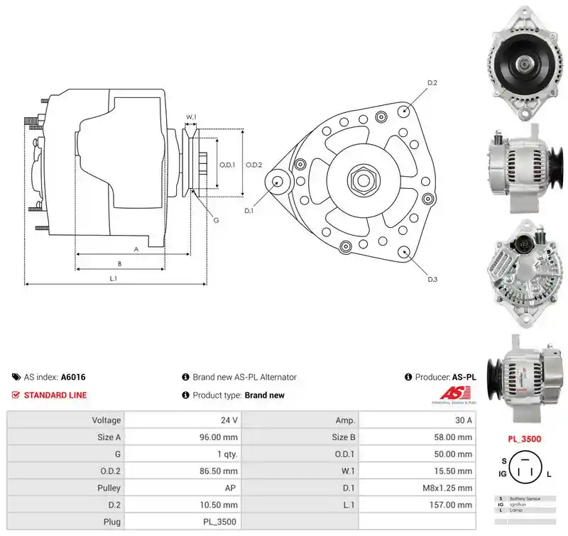AS-PL A6016