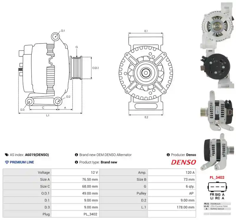 AS-PL A6019(DENSO)