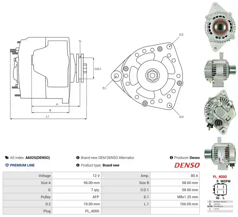 AS-PL A6025(DENSO)