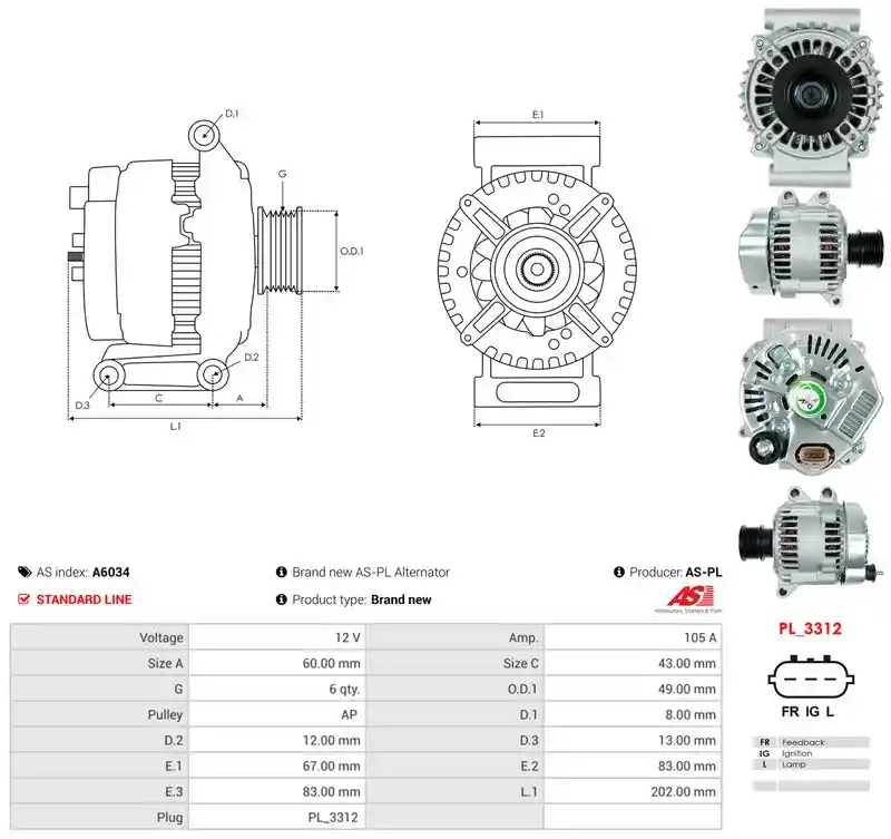 AS-PL A6034