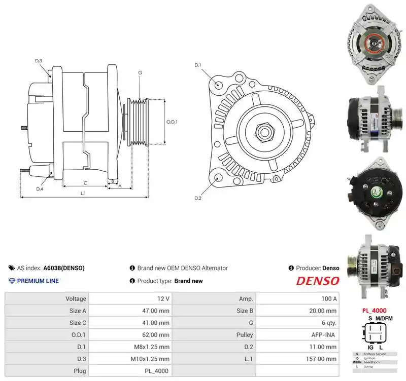 AS-PL A6038(DENSO)