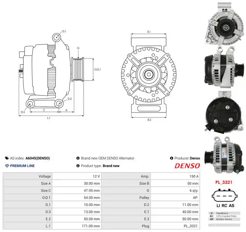 AS-PL A6045(DENSO)