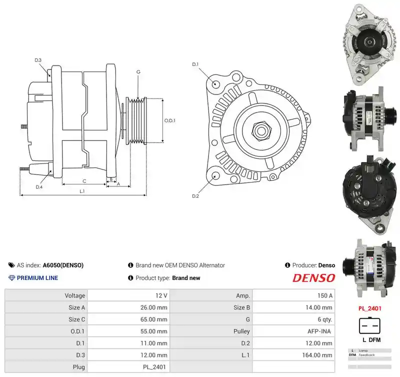 AS-PL A6050(DENSO)