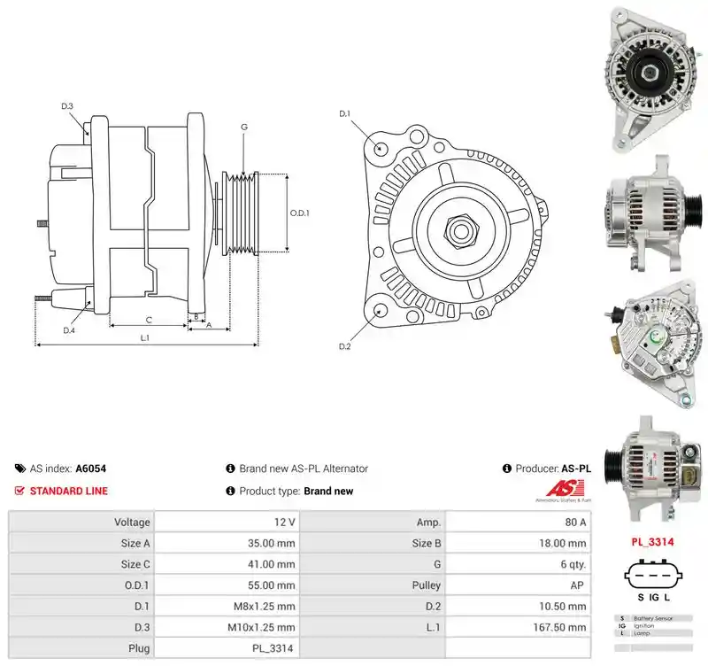 AS-PL A6054