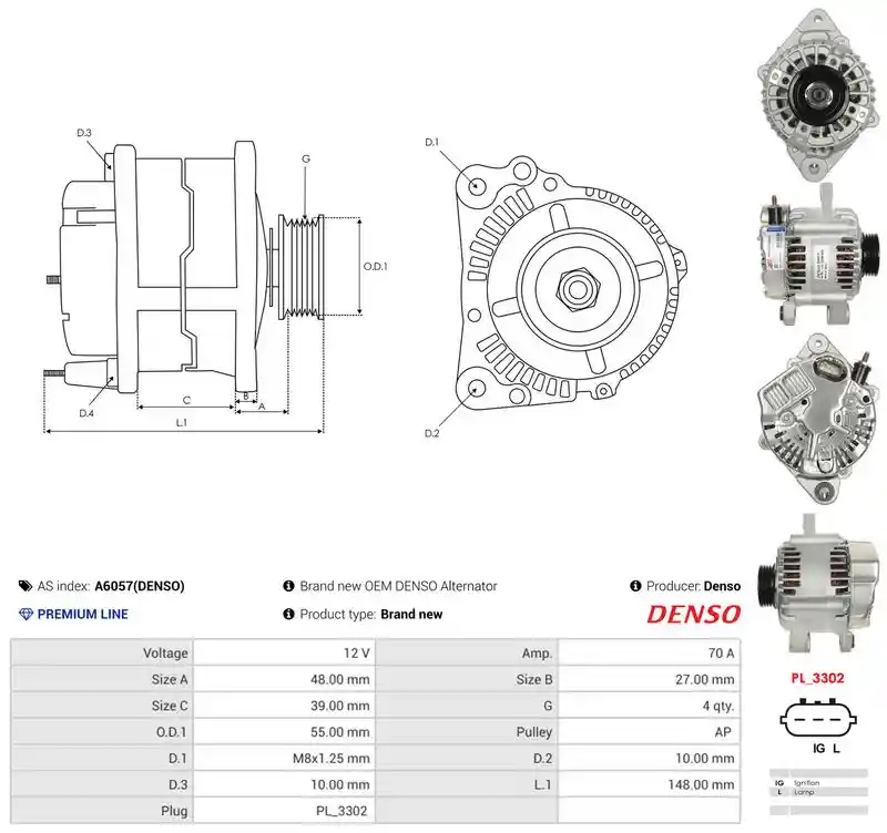 AS-PL A6057(DENSO)