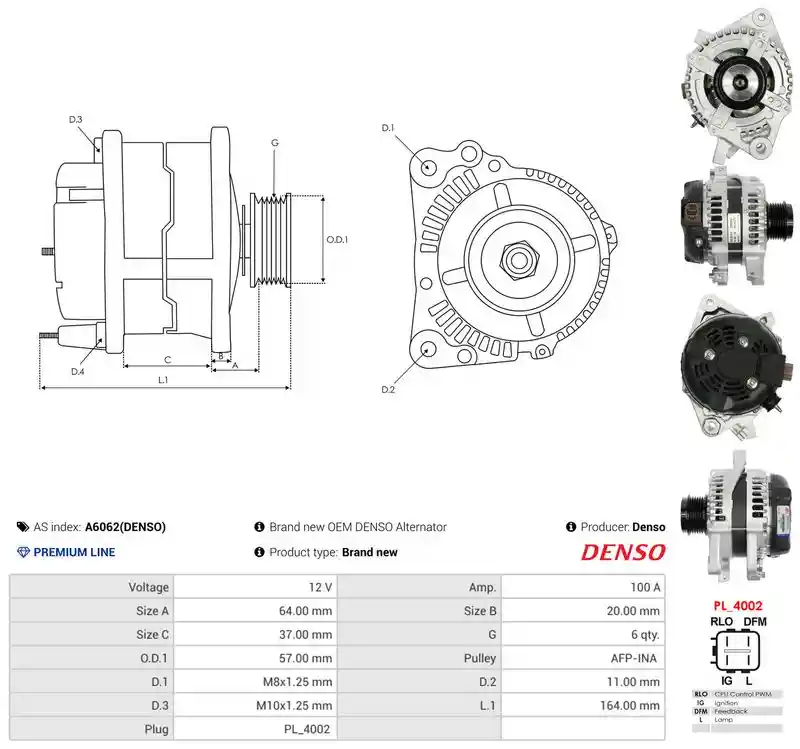 AS-PL A6062(DENSO)