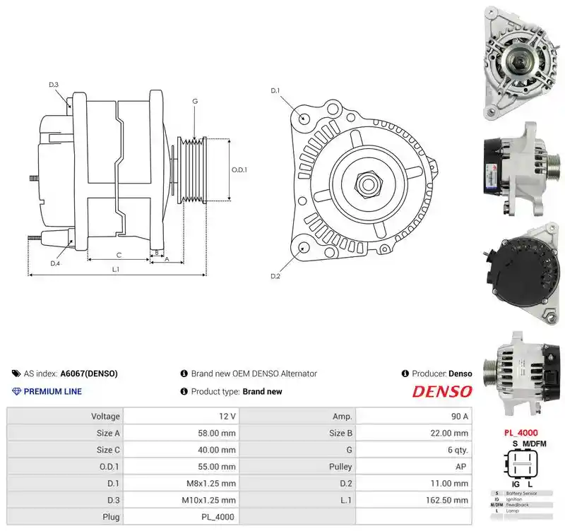 AS-PL A6067(DENSO)