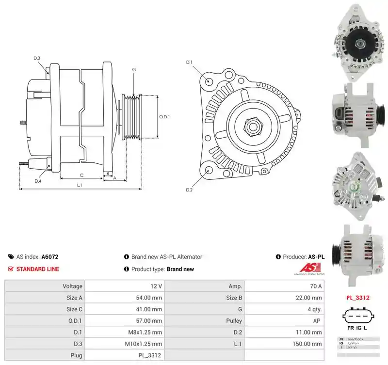 AS-PL A6072