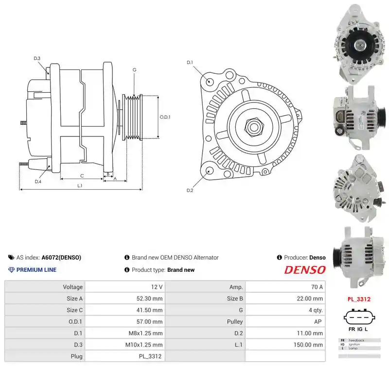 AS-PL A6072(DENSO)