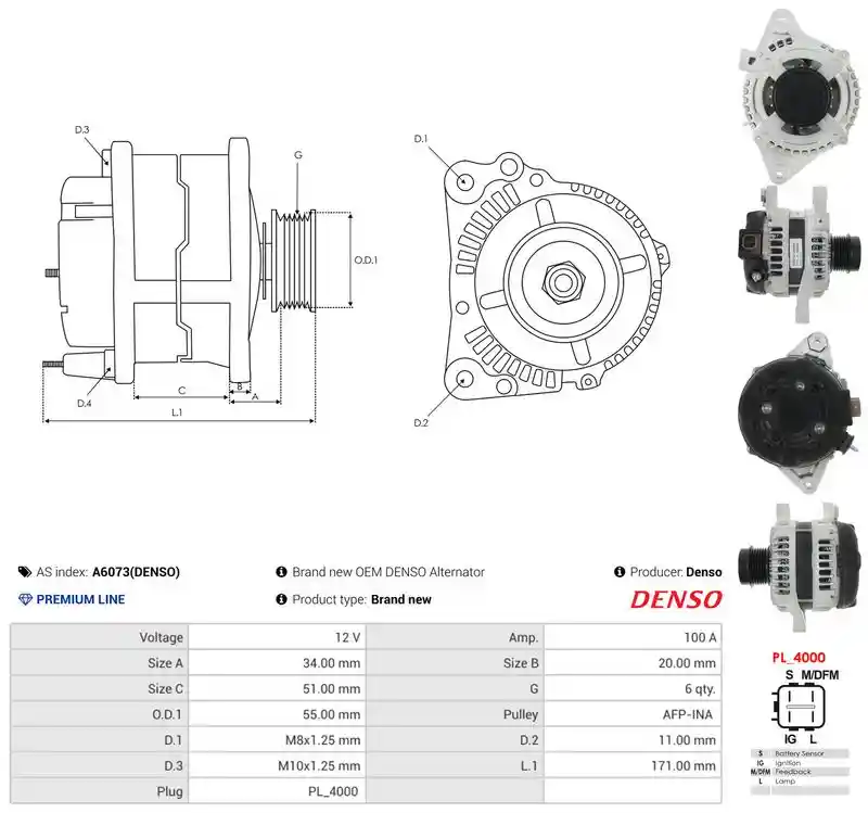 AS-PL A6073(DENSO)