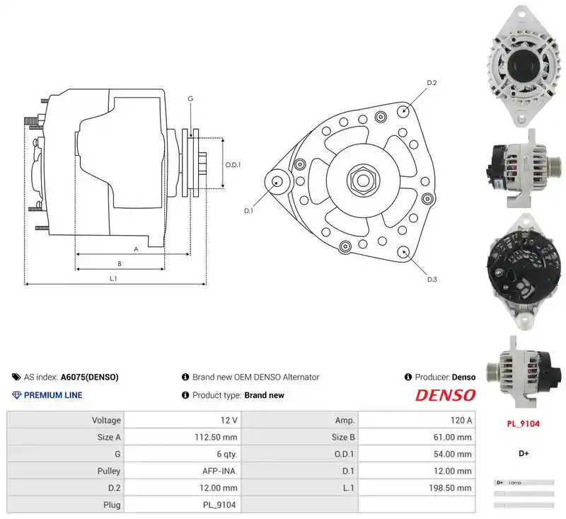AS-PL A6075(DENSO) AS-PL A6075(DENSO)