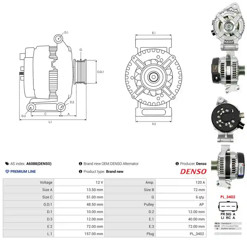 AS-PL A6088(DENSO)