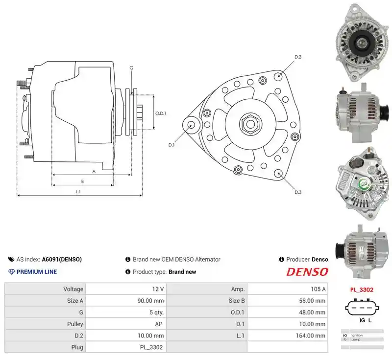 AS-PL A6091(DENSO)