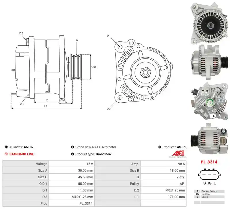 AS-PL A6102