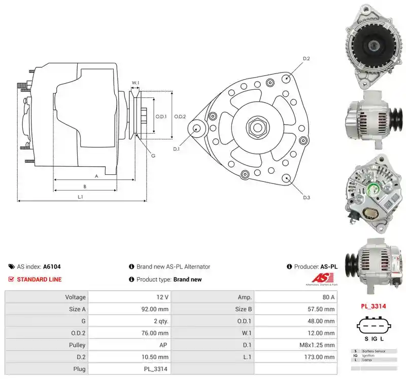 AS-PL A6104
