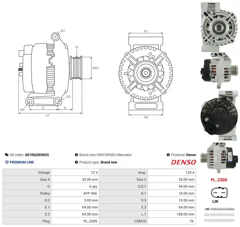 AS-PL A6106(DENSO)