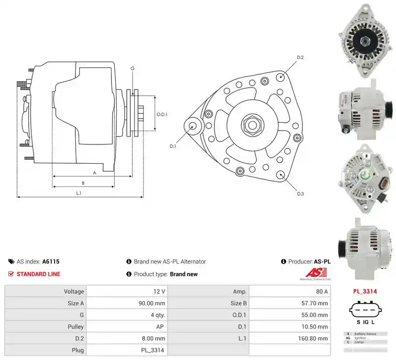 AS-PL A6115