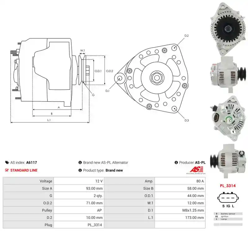 AS-PL A6117
