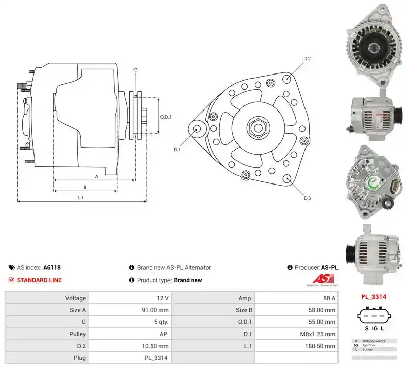 AS-PL A6118