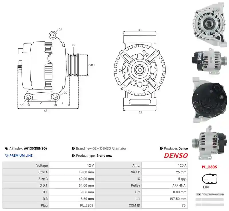 AS-PL A6130(DENSO)