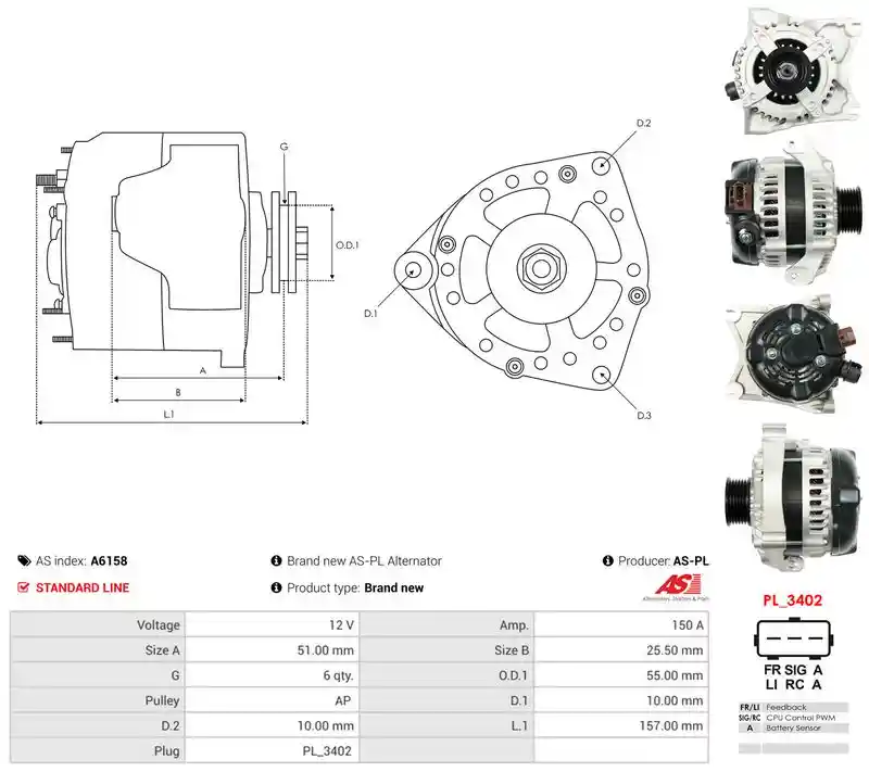 AS-PL A6158