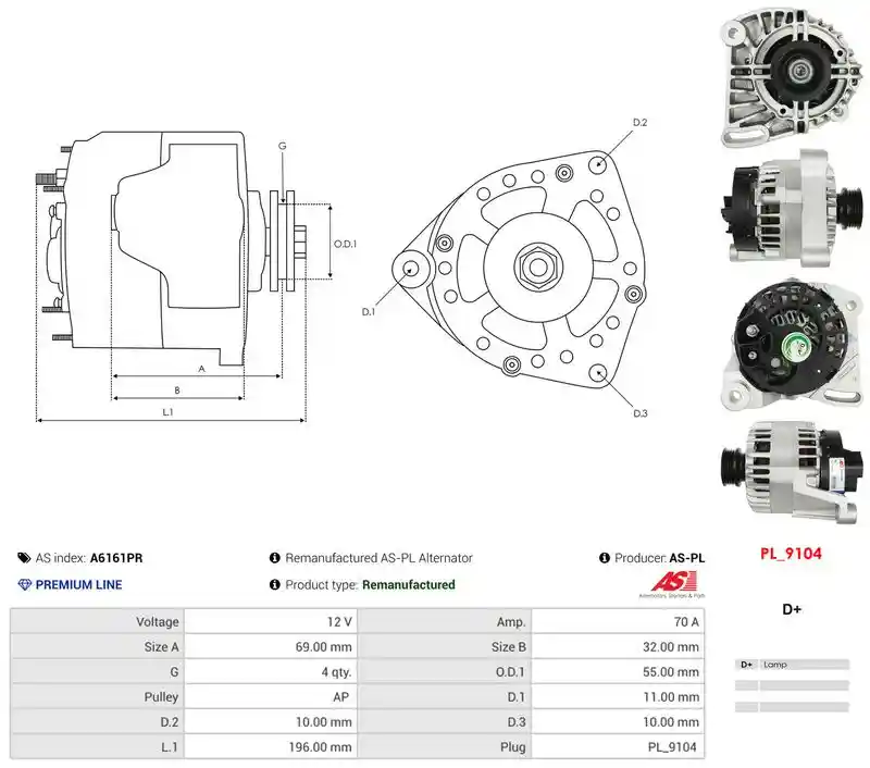 AS-PL A6161PR