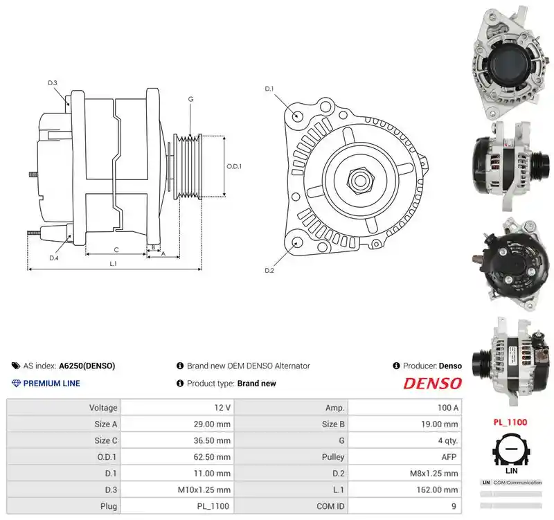 AS-PL A6250(DENSO)