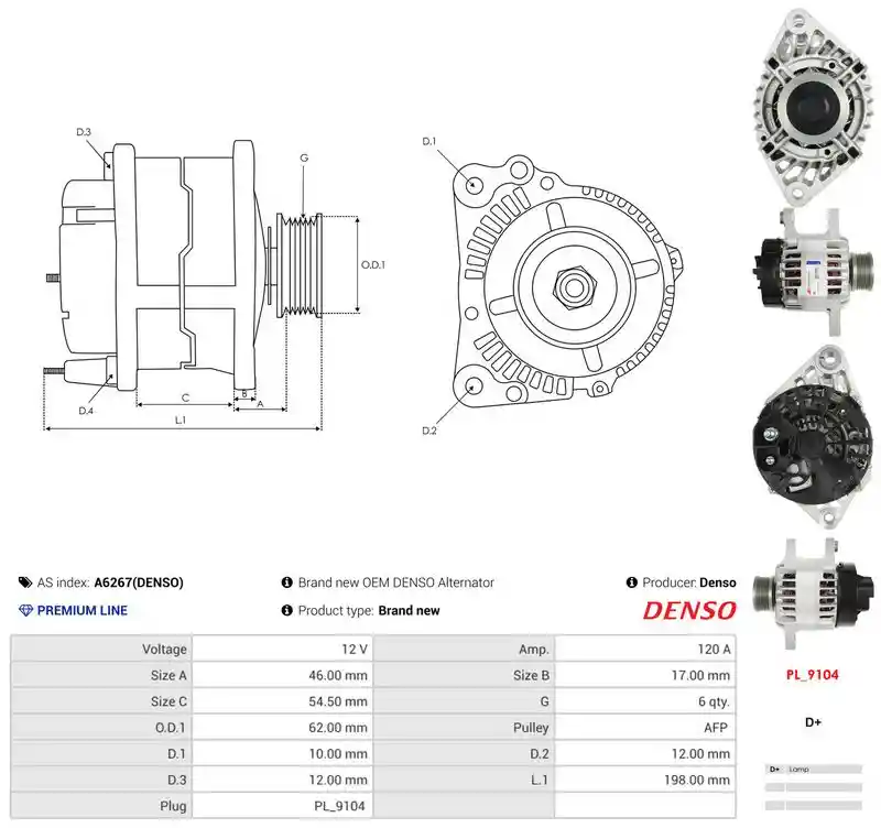 AS-PL A6267(DENSO)